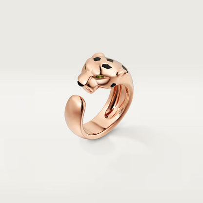 [OrnoraJewelry]PANTHERE SPOTTED MEDIUM RING