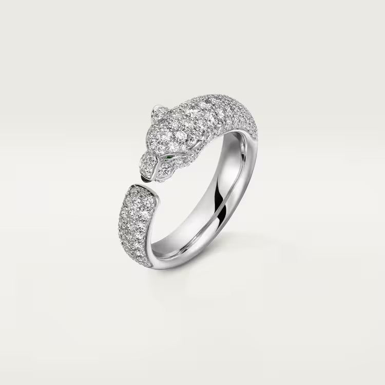 [OrnoraJewelry]PANTHERE FULL DIAMOND SMALL RING