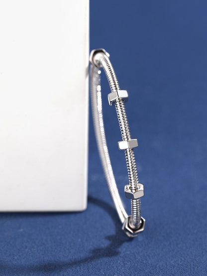 [OrnoraJewelry]CT THREADED BRACELET