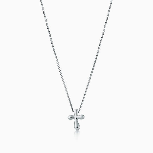[Ornora Jewelry]CROSS PENDANT MINI BARE CROSS NECKLACE