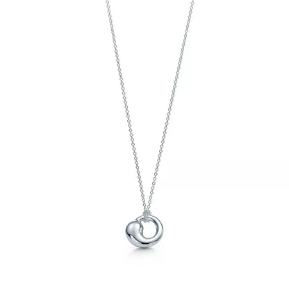 [Ornora Jewelry]SNAIL PEDANT SILVER NECKLACE