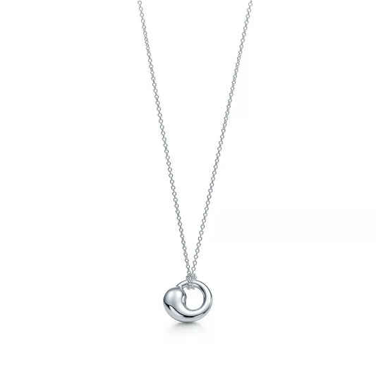 [Ornora Jewelry]SNAIL PEDANT SILVER NECKLACE
