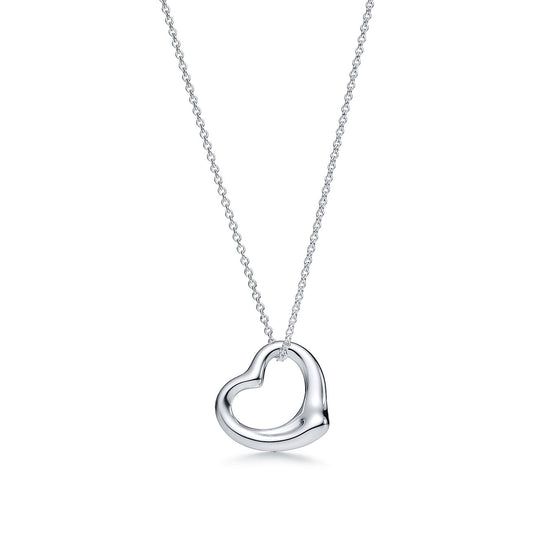 [Ornora Jewelry]HEART NECKLACE PENDANT STERLING
