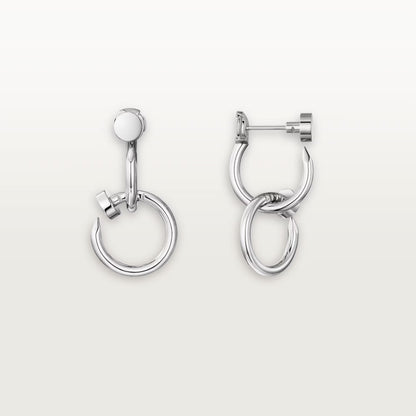 [OrnoraJewelry]JUSTE NO DIAMOND DOUBLE EARRINGS