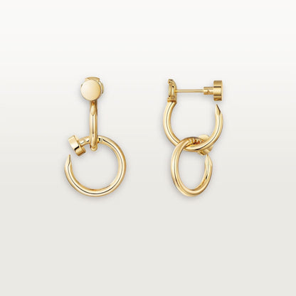 [OrnoraJewelry]JUSTE NO DIAMOND DOUBLE EARRINGS