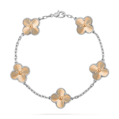 [OrnoraJewelry] CLOVER 5 MOTIF LASER BRACELET COLLECTION