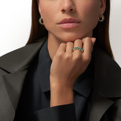 [OrnoraJewelry]CLASH 7.9MM AGATE CHALCEDONY RING