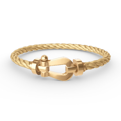 [OrnoraJewelry]FORCE LARGE HORSESHOE NO DIAMOND BRACELET GOLD