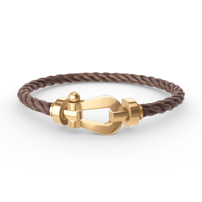 [OrnoraJewelry]FORCE LARGE HORSESHOE NO DIAMOND BRACELET GOLD