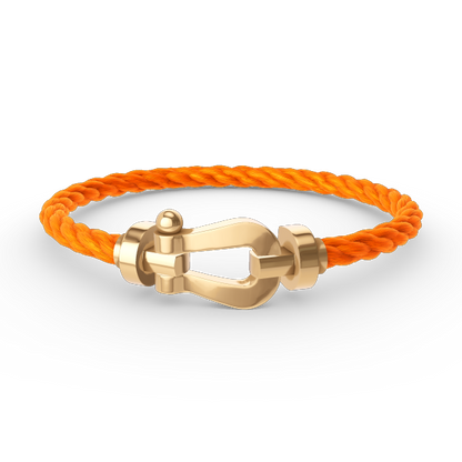 [OrnoraJewelry]FORCE LARGE HORSESHOE NO DIAMOND BRACELET GOLD