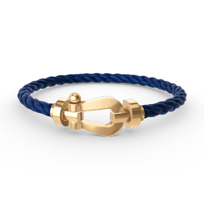 [OrnoraJewelry]FORCE LARGE HORSESHOE NO DIAMOND BRACELET GOLD