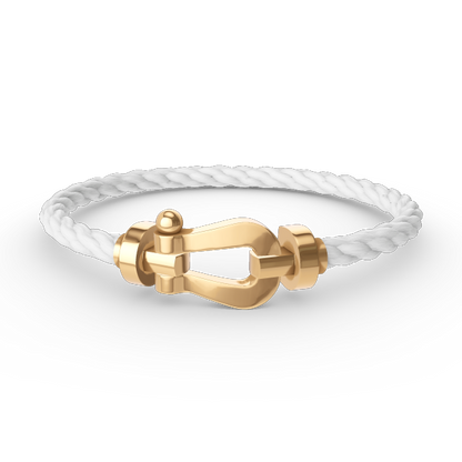 [OrnoraJewelry]FORCE LARGE HORSESHOE NO DIAMOND BRACELET GOLD