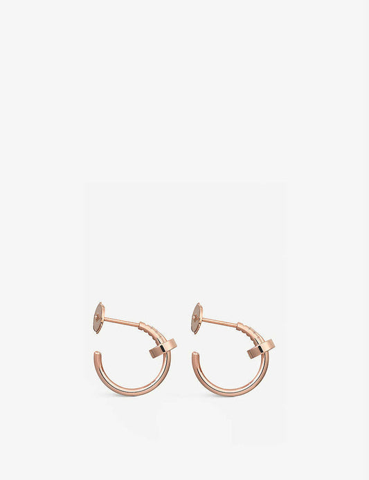 [OrnoraJewelry]JUSTE EARRINGS PINK GOLD