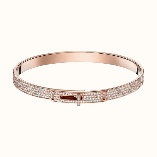 [OrnoraJewelry]KELLY BRACELET DIAMOND PAVED