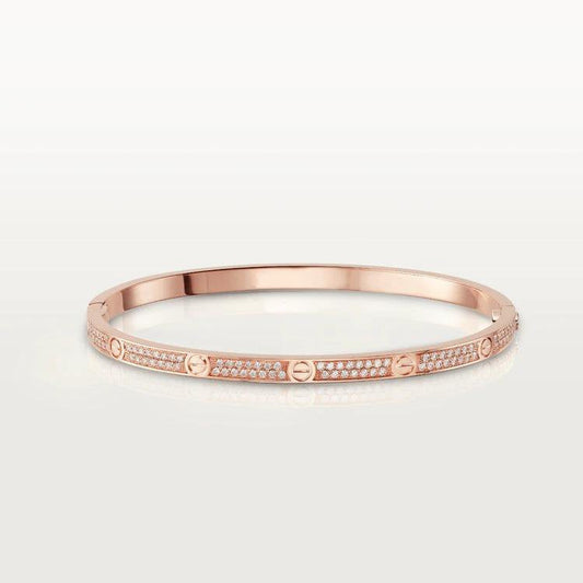 [OrnoraJewelry]LOVE BRACELET 3.65MM DIAMOND-PAVED