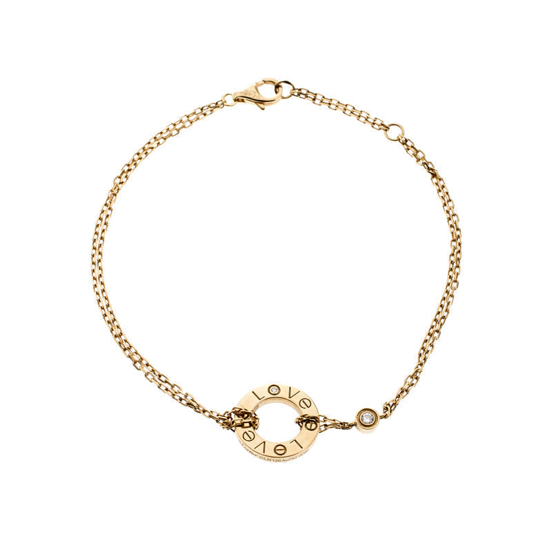 [OrnoraJewelry]LOVE BRACELET 2 DIAMOND