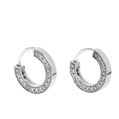 [OrnoraJewelry]LOVE DIAMOND EARRINGS
