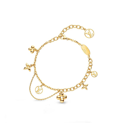 [OrnoraJewelry]BLOOMING PINK GOLD MOP BRACELET