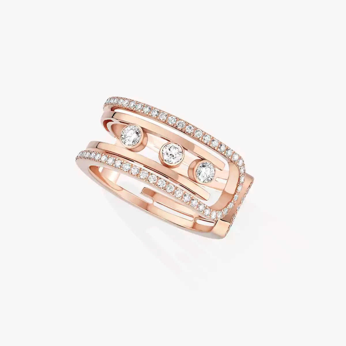 [OrnoraJewelry]Move 10th Diamond Ring in Gold