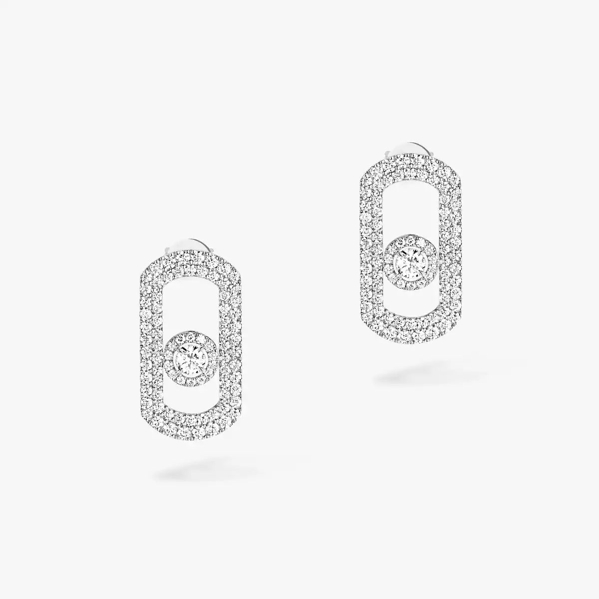[OrnoraJewelry]So Move Pave_-Set Diamond Earrings in Silver