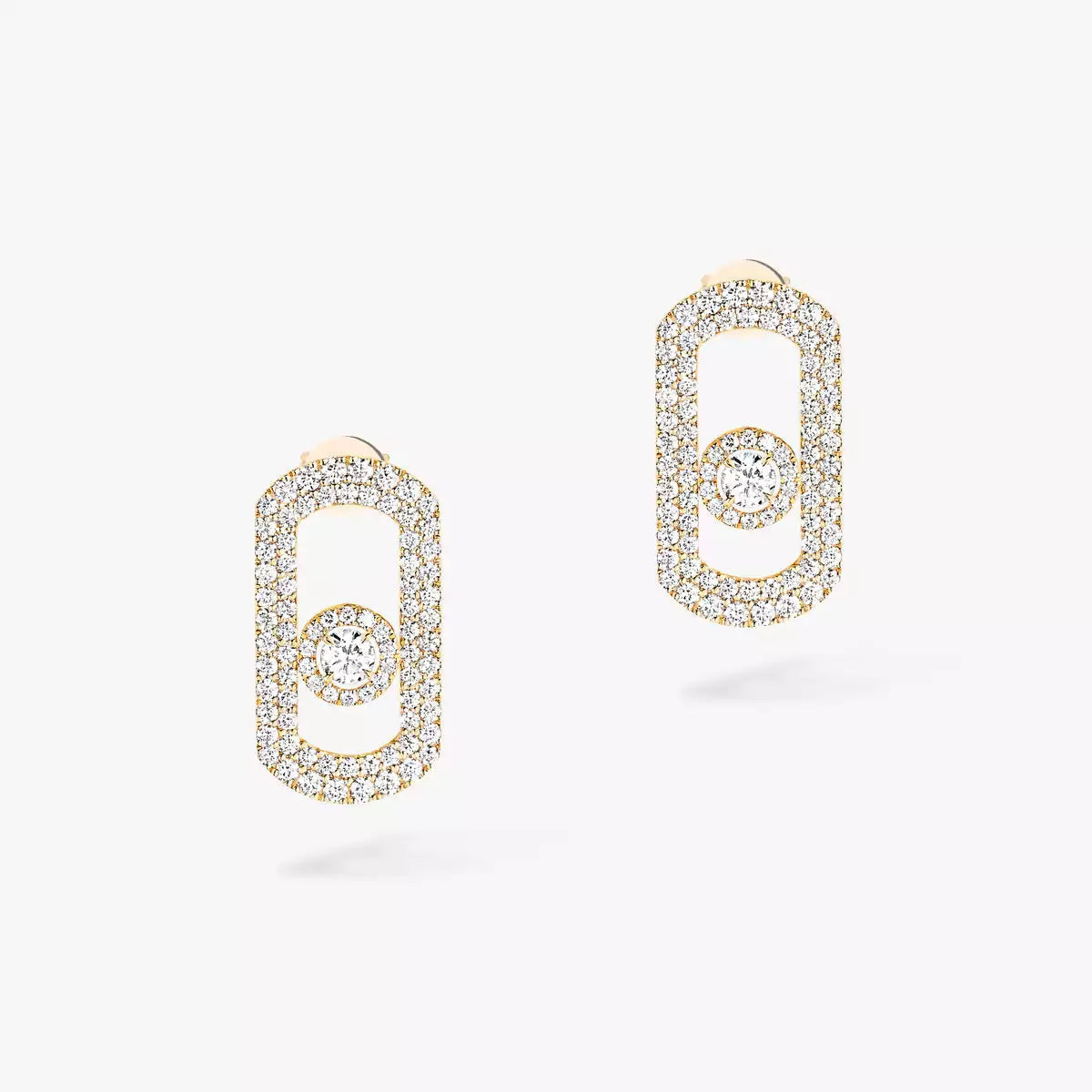 [OrnoraJewelry]So Move Pave_-Set Diamond Earrings in Silver
