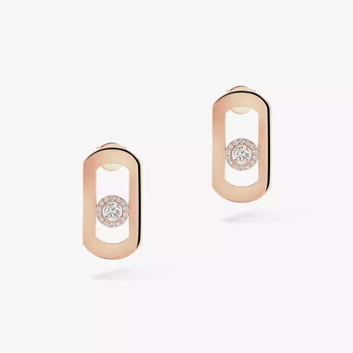 [OrnoraJewelry]So Move Diamond Earrings in Yellow Gold