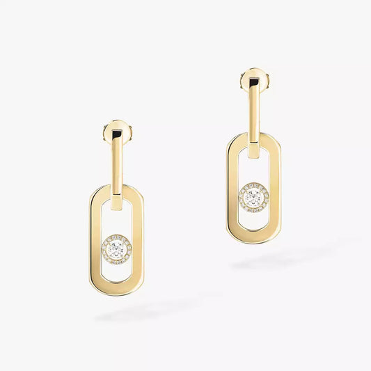 [Ornora Jewelry] So Move XL Diamond Hoop Earring