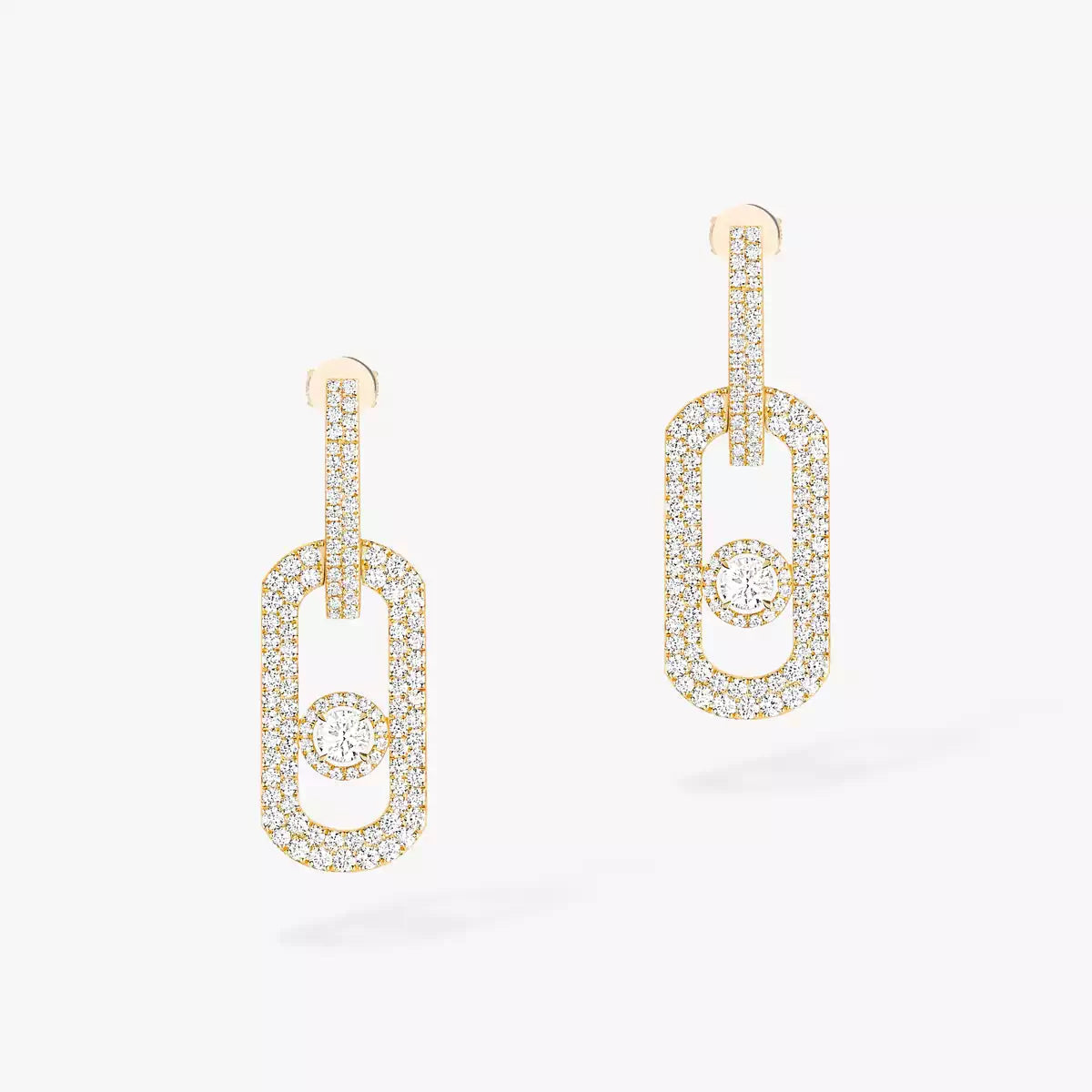 [OrnoraJewelry]So Move XL Pave_-Set Diamond Pendant Earrings