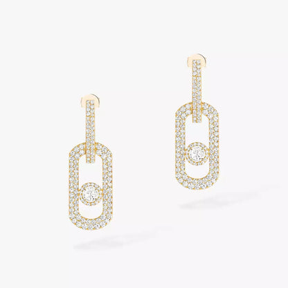[OrnoraJewelry]So Move XL Pave_-Set Diamond Pendant Earrings