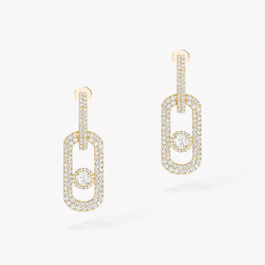 [OrnoraJewelry]So Move XL Pave_-Set Diamond Pendant Earrings