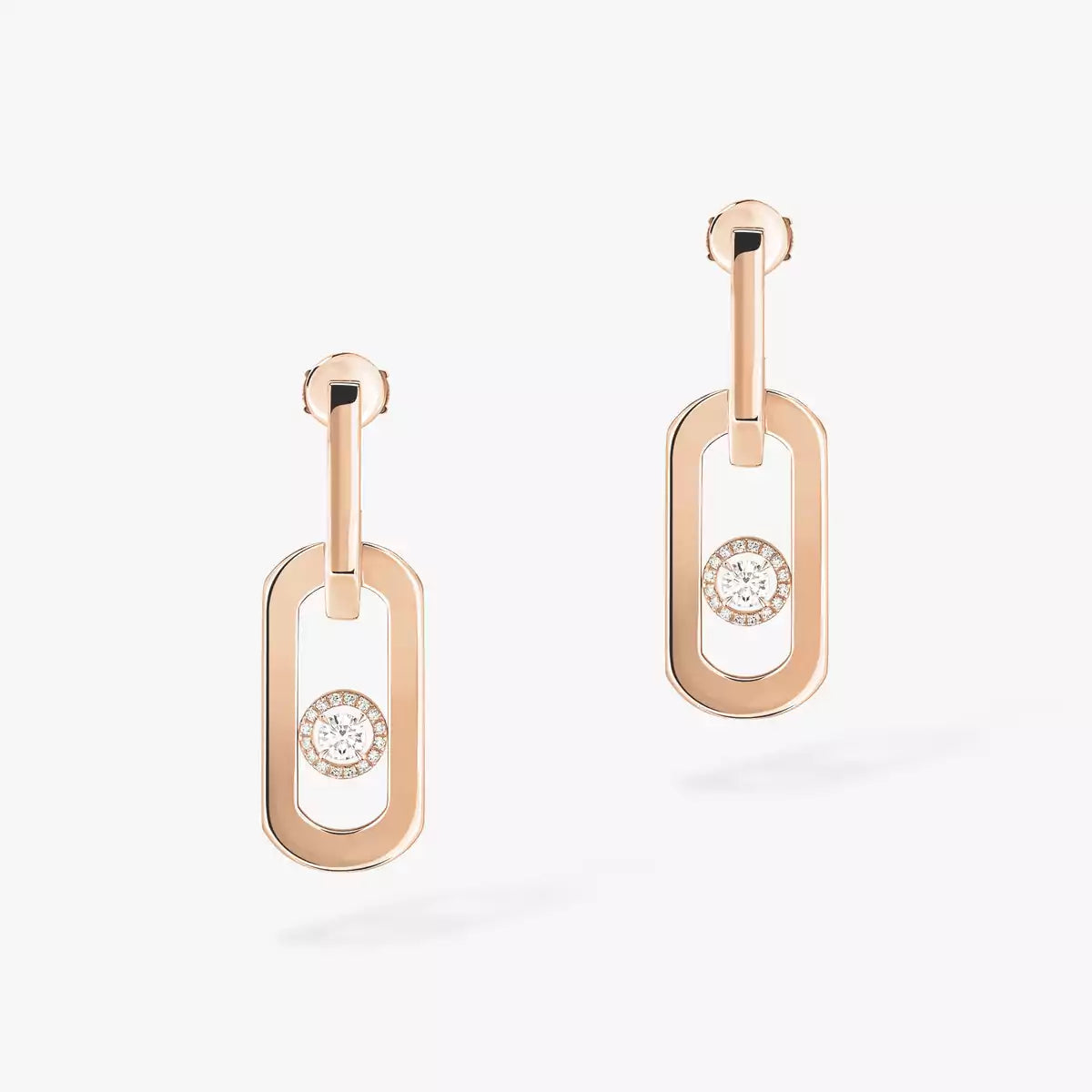 [Ornora Jewelry]So Move XL Diamond Pendant Earrings