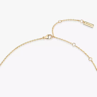 [OrnoraJewelry]Lucky Eye Diamond Necklace in  Gold and Turquoise