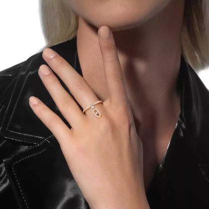 [Ornora Jewelry]Move Uno Diamond Ring