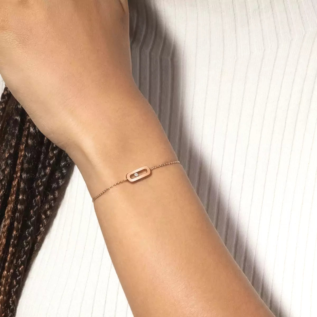 [Ornora Jewelry]Move Uno Diamond Bracelet