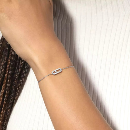 [Ornora Jewelry]Move Uno Diamond Bracelet