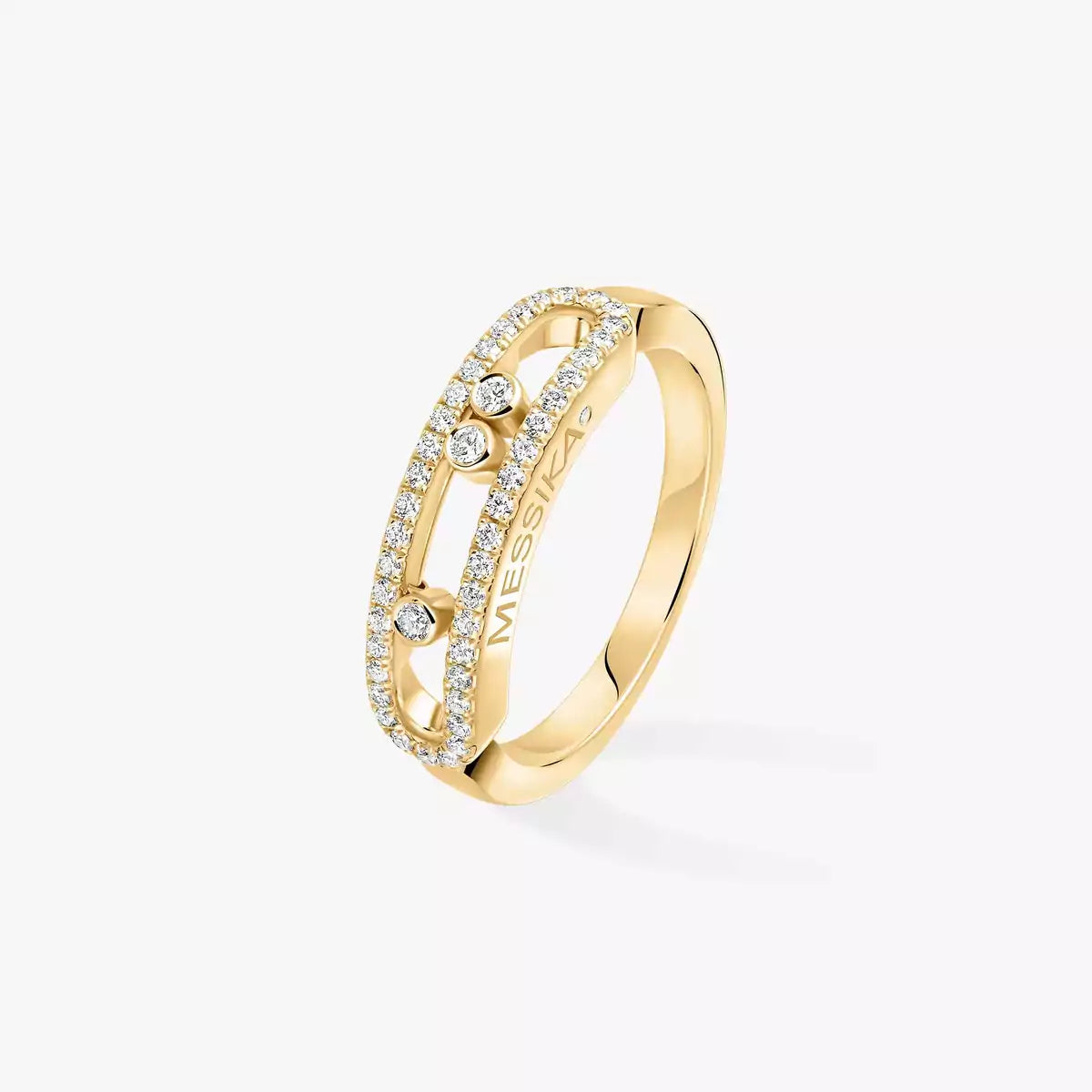 [Ornora Jewelry] Baby Move Gold Diamond Pave_ Ring