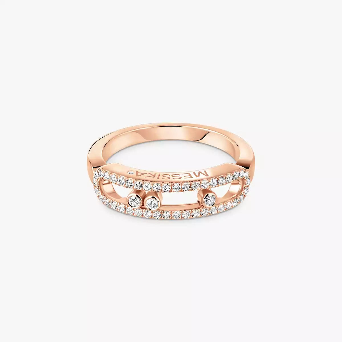 [Ornora Jewelry] Baby Move Gold Diamond Pave_ Ring