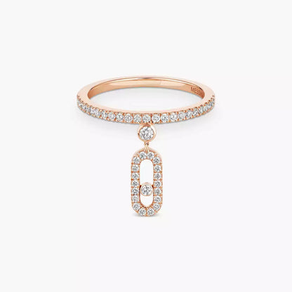 [Ornora Jewelry]Move Uno Diamond Ring