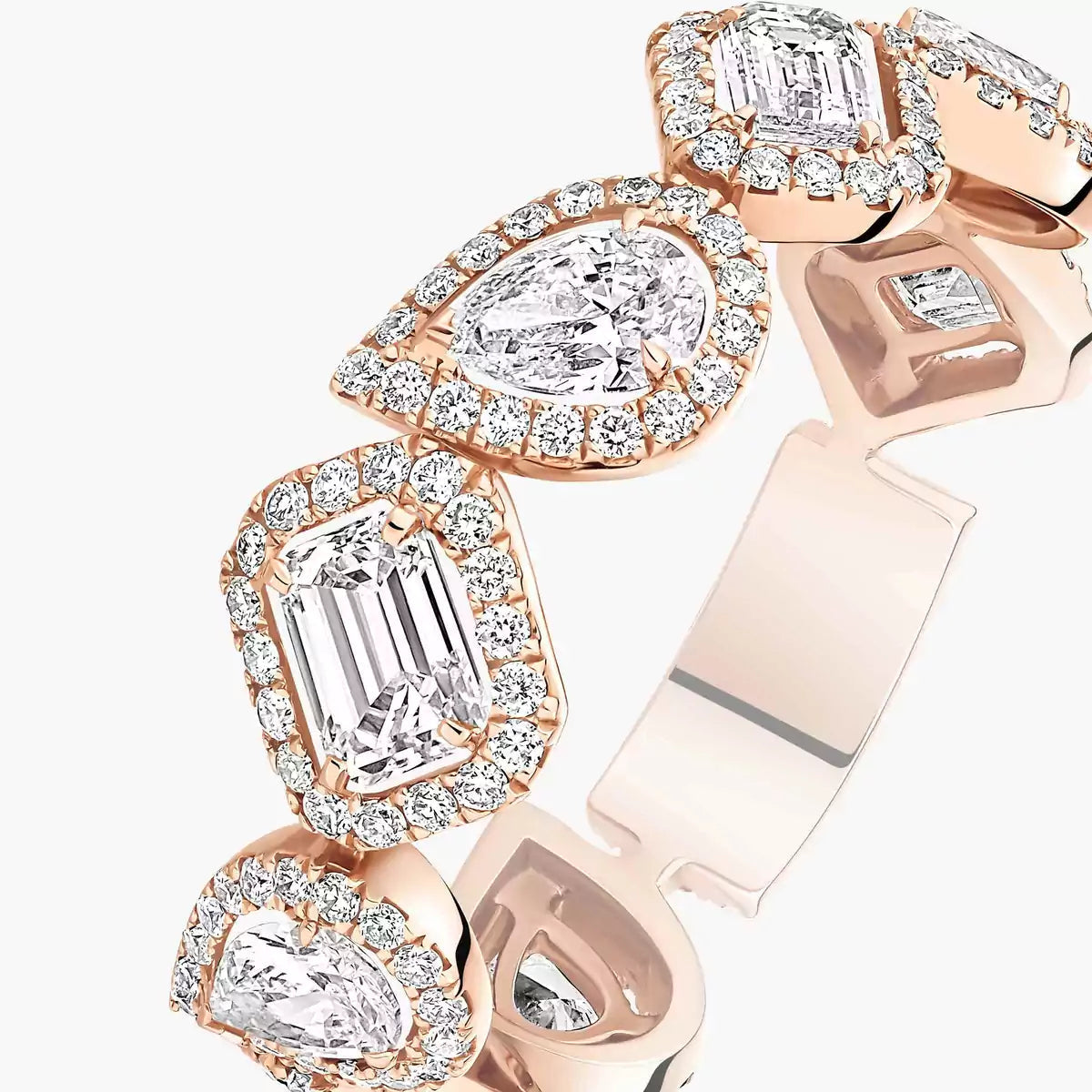 [Ornora Jewelry]Diamond Wedding Ring My Twin