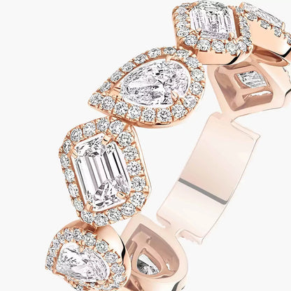 [Ornora Jewelry]Diamond Wedding Ring My Twin