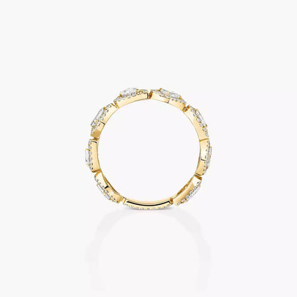 [Ornora Jewelry]Diamond Wedding Ring My Twin