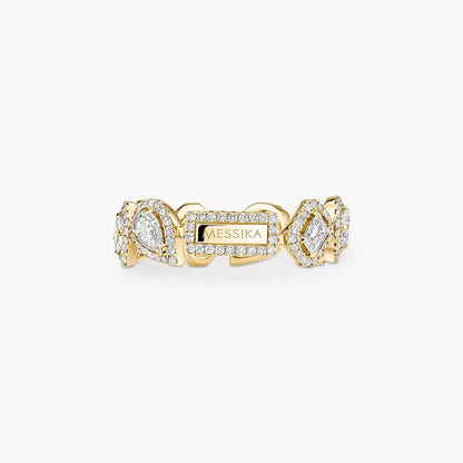[Ornora Jewelry]Diamond Wedding Ring My Twin