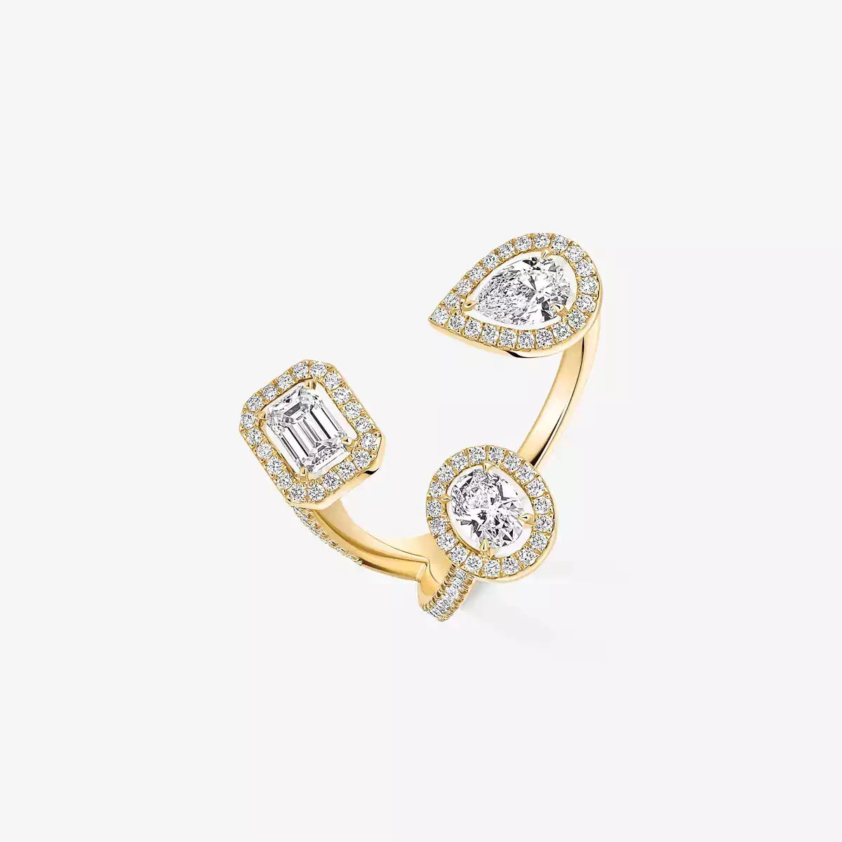 [[Ornora Jewelry] Diamond Ring 0,25ct My Twin Trilogy