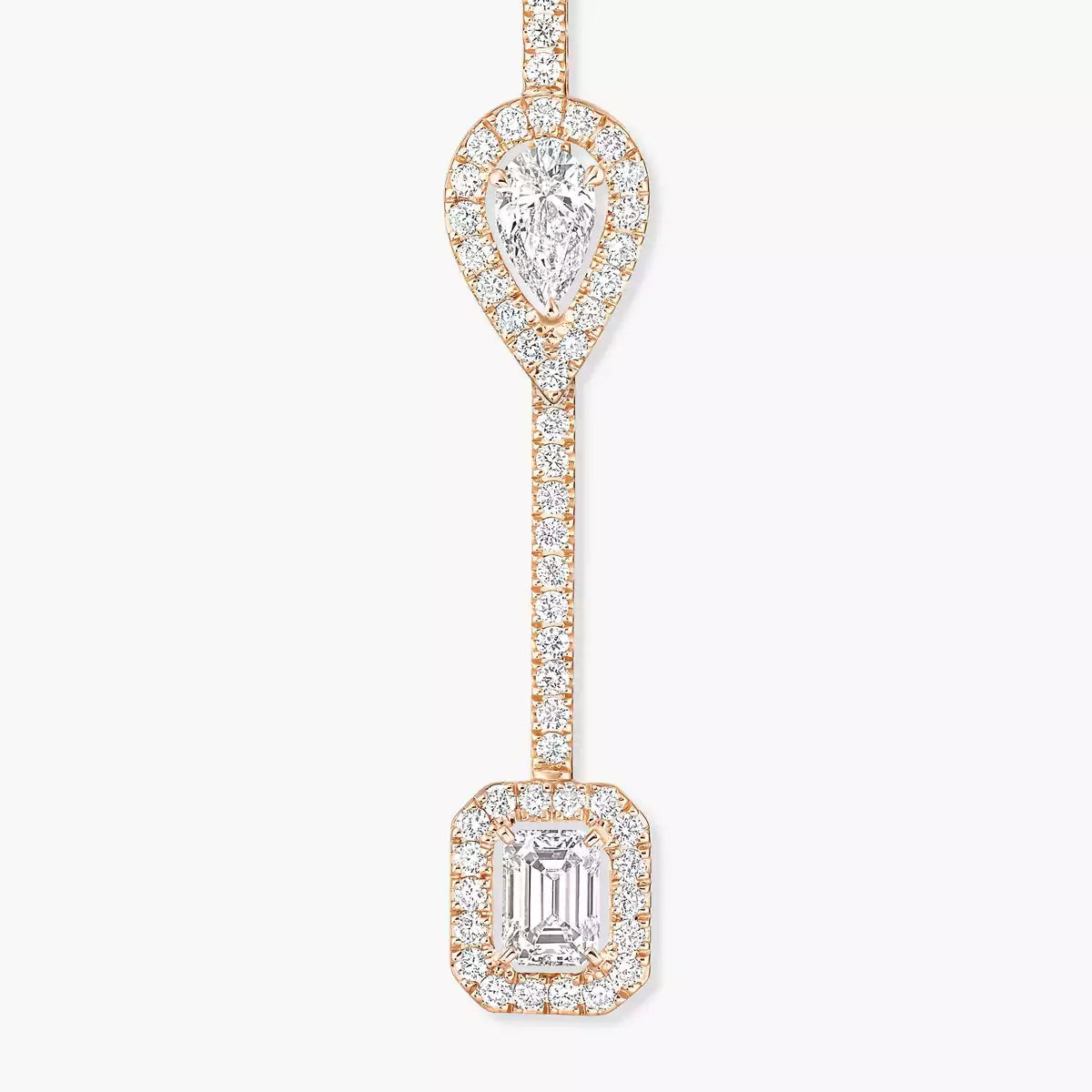 [Ornora Jewelry]Diamond Drop Earrings My Twin