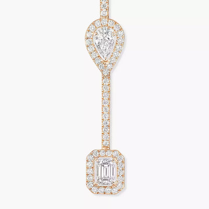 [Ornora Jewelry]Diamond Drop Earrings My Twin