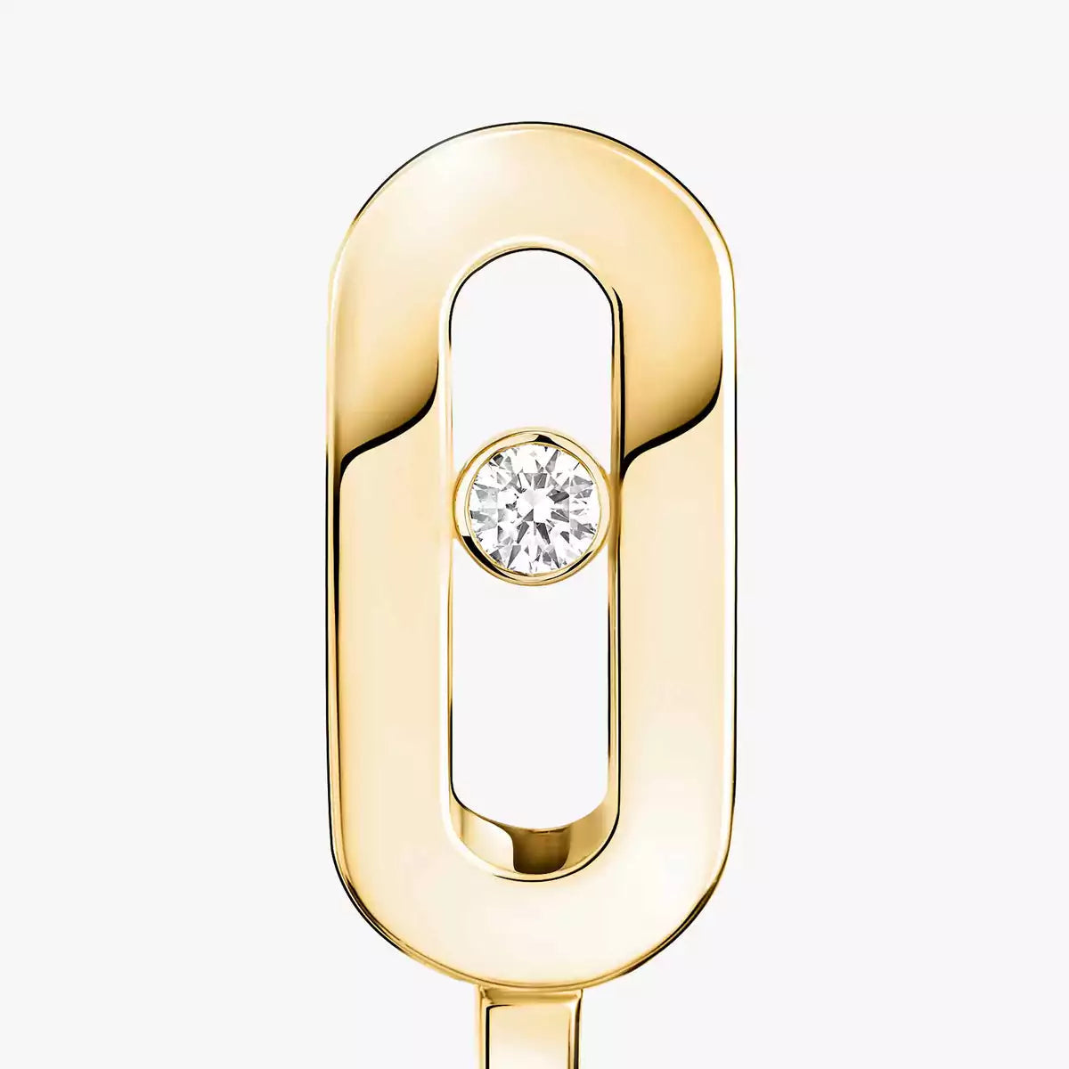 [OrnoraJewelry]Diamond Mini Hoop Earrings Move Classique