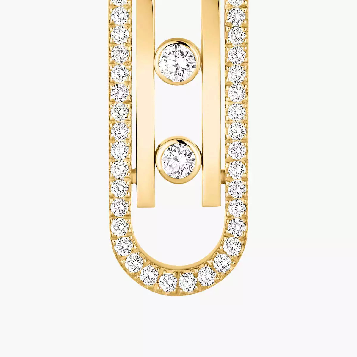 [Ornora Jewelry]Diamond Pendant Earrings Move 10Th