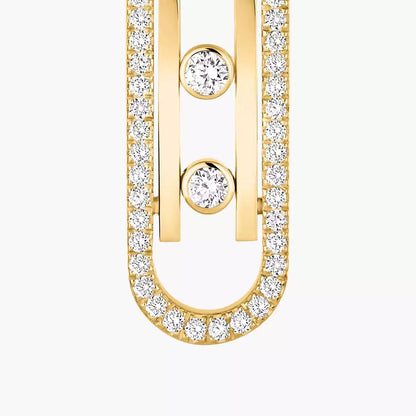 [Ornora Jewelry]Diamond Pendant Earrings Move 10Th