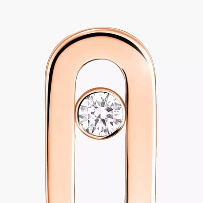 [OrnoraJewelry]Move Uno Diamond Stud Earrings