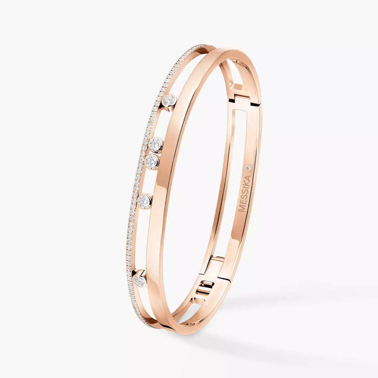 [Ornora Jewelry]Move Romane Diamond Bangle Bracelet